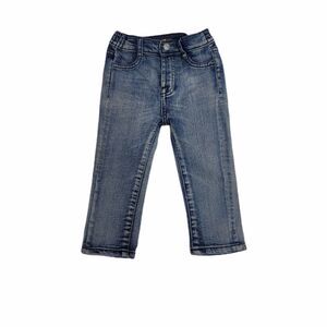 7FAM baby jeans stretch‎ snap button fly blue 18M